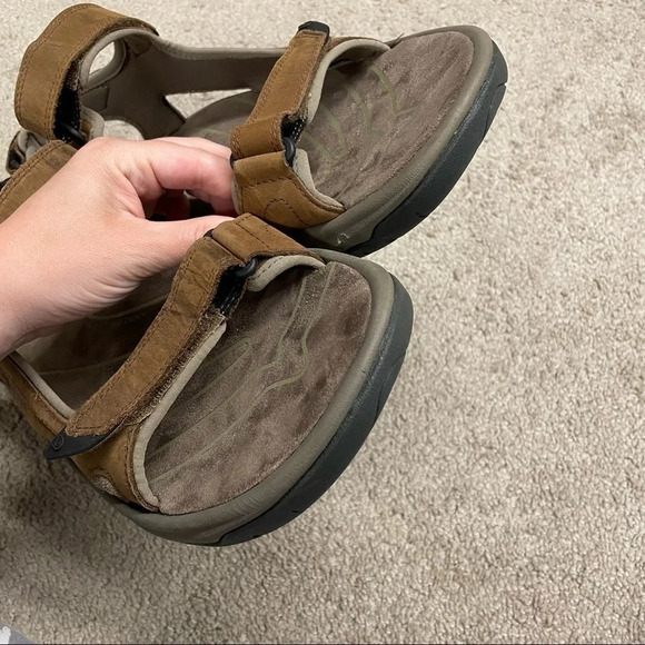 TEVA Leather Sandal Men’s 14 Waterproof Hiking Outdoorsy Summer main image 13